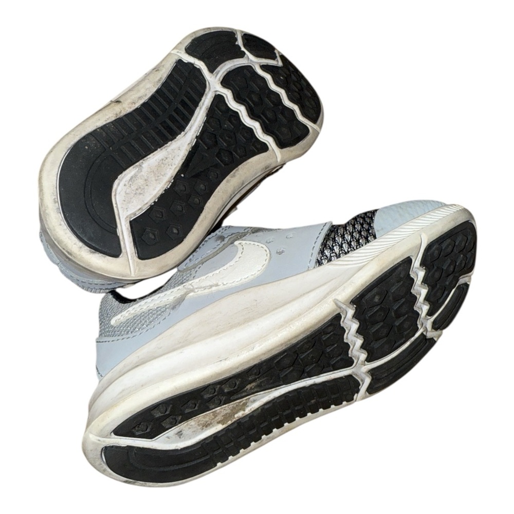 Nike Baby Boy's Downshifter 7 Athletic Shoe Grey/White/Black - Picture 5 of 6